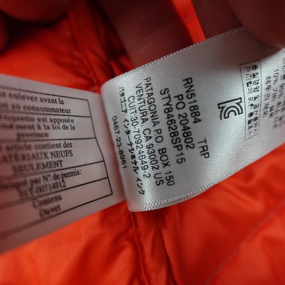 Patagonia Down Sweater Vest Womens XS Purple Quilted Down Puffer Zip Insulated - Picture 6 of 10